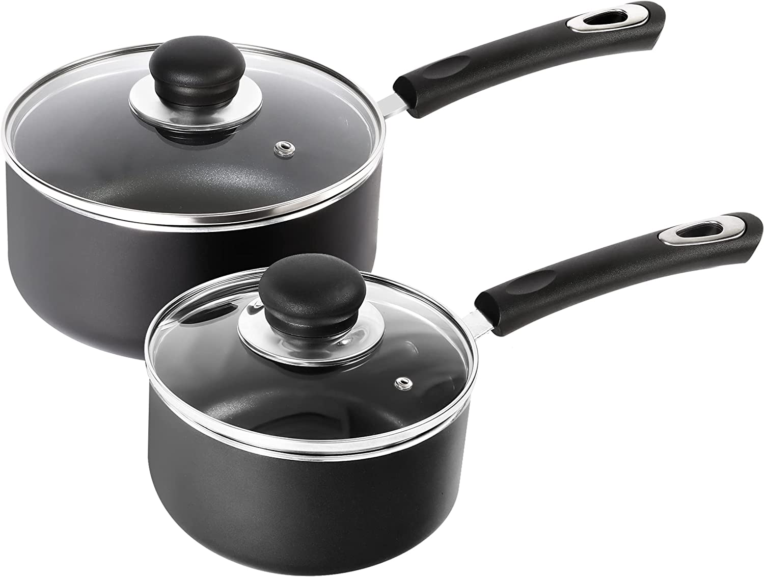 Utopia Kitchen Nonstick Saucepan Set