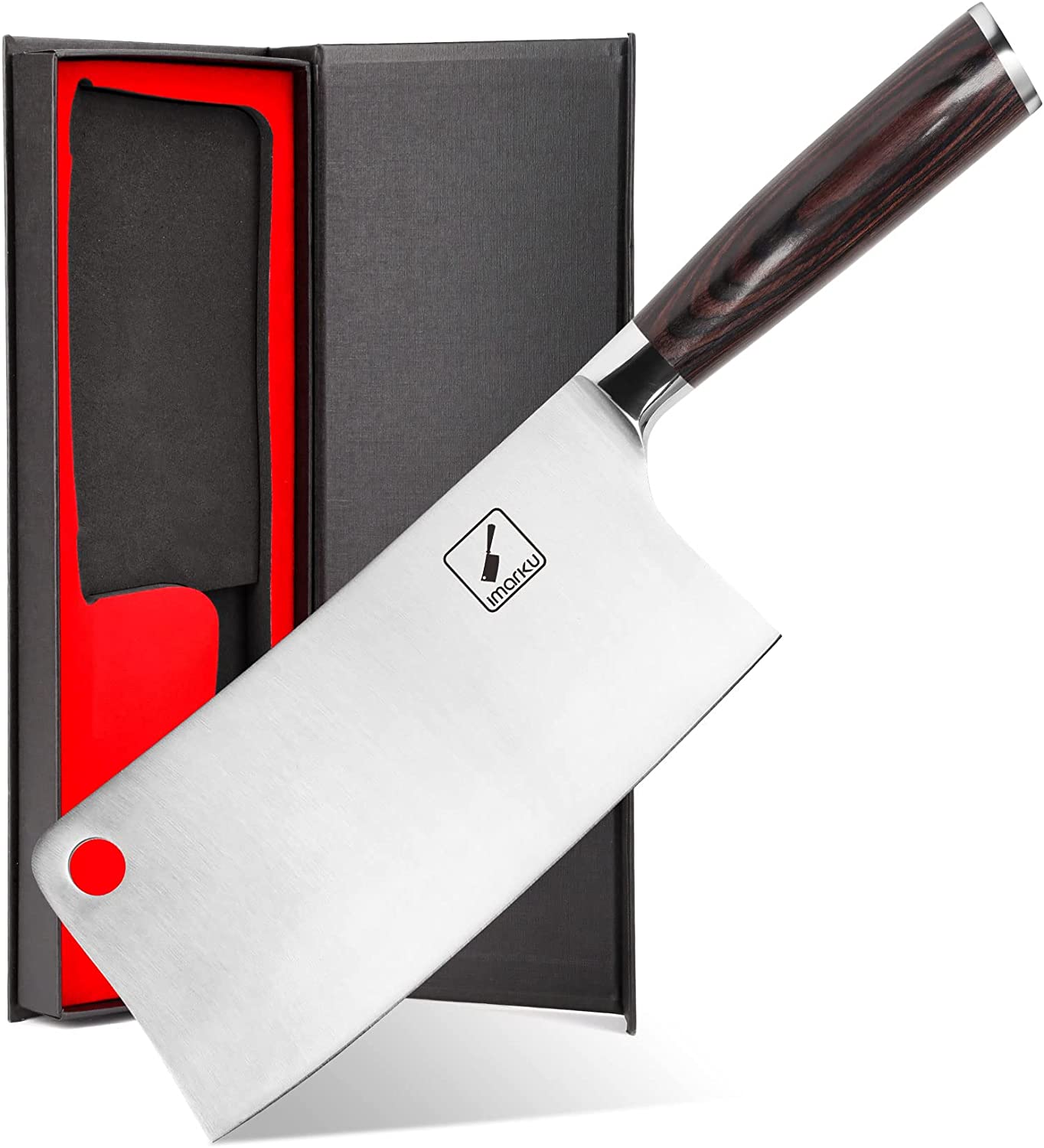 imarku Cleaver Knife 7 Inch Meat Cleaver