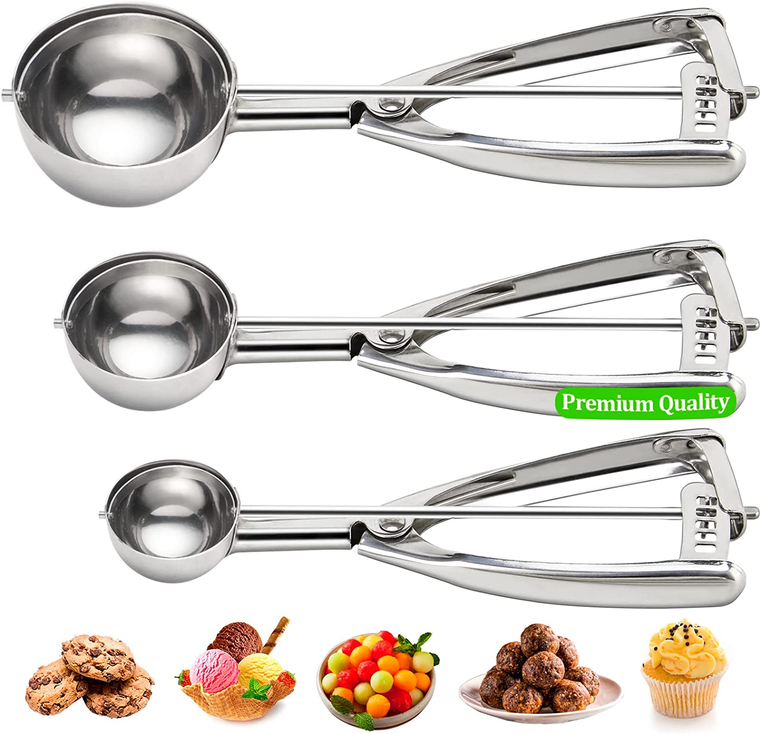 Cookie Scoop Set of 3