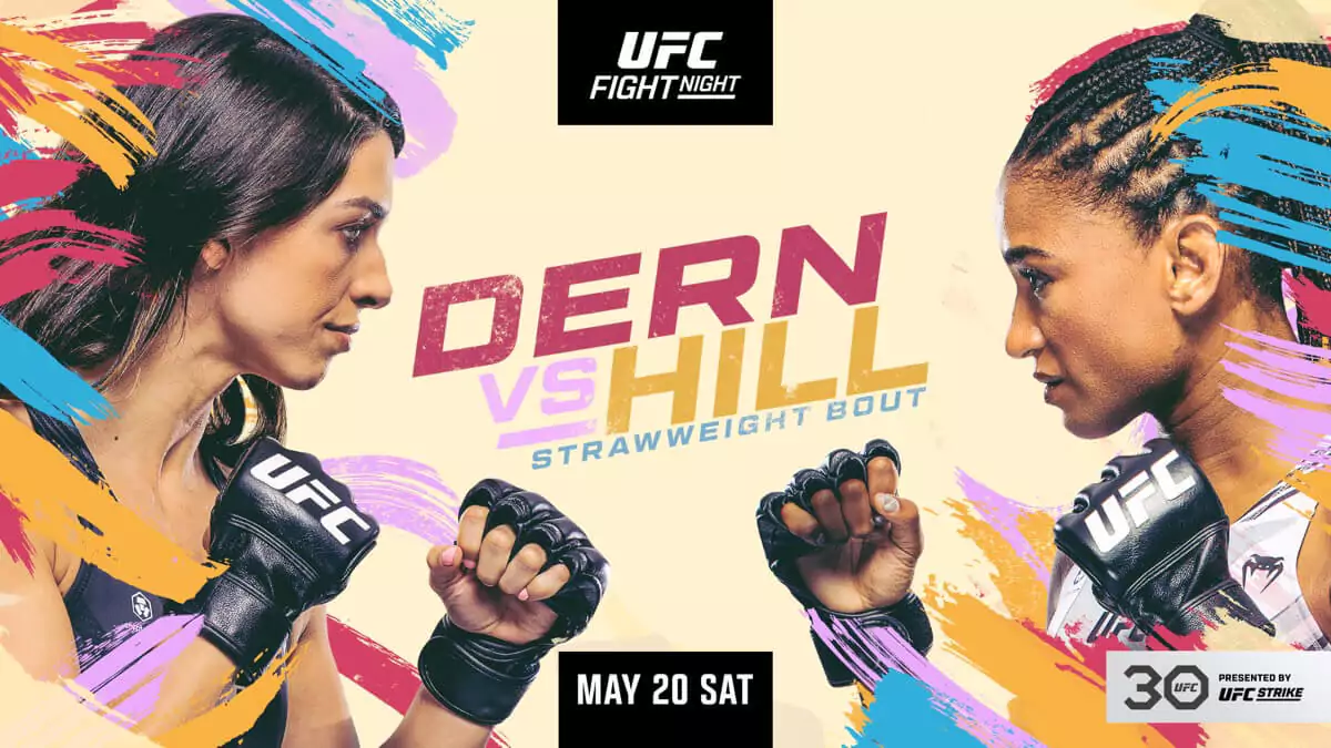 ufc dern vs hill